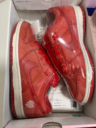 Girls Don't Cry × Nike SB Dunk Low Pro QS "Red" / VERDY