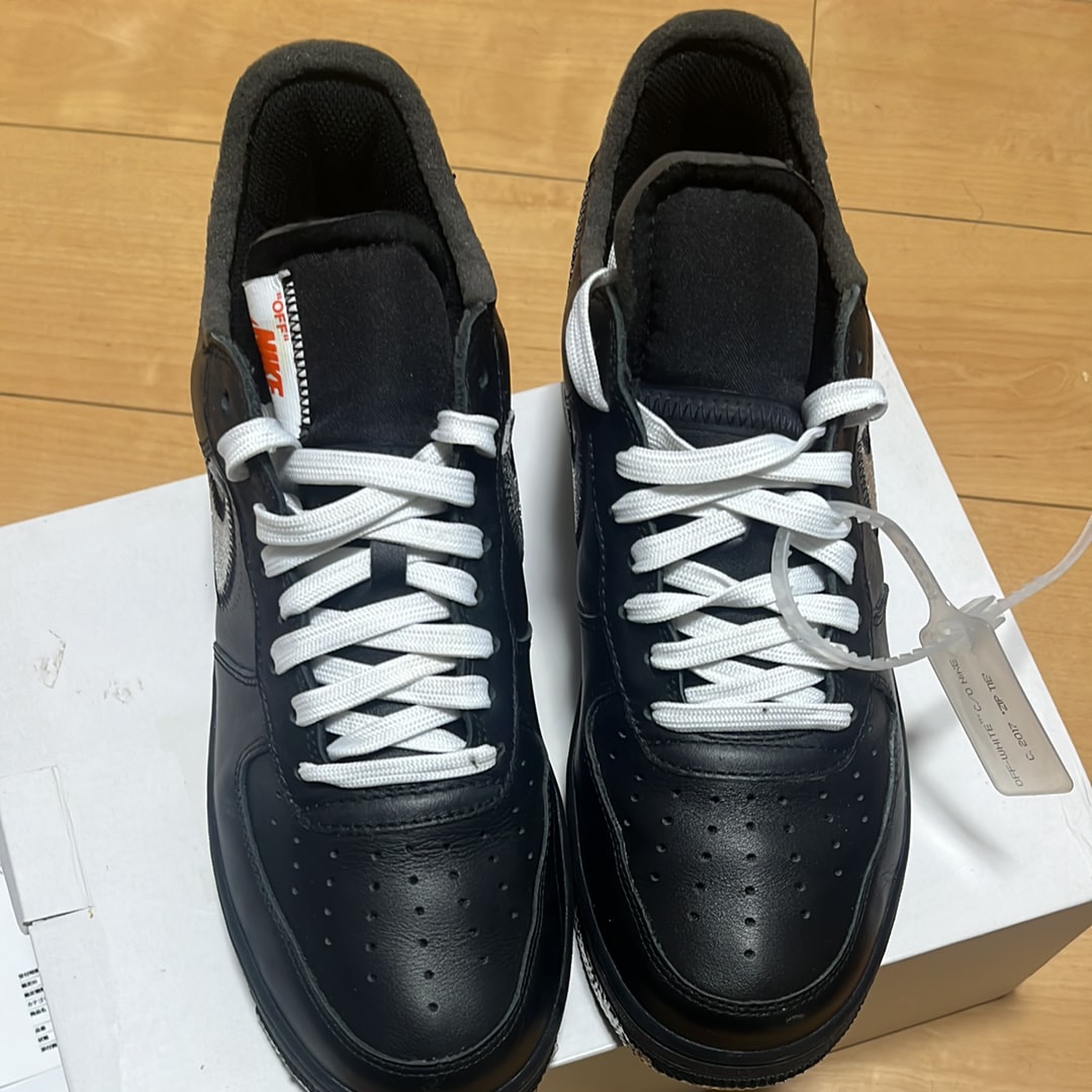 Off-White × Moma × Nike Air Force 1 Low "Black"