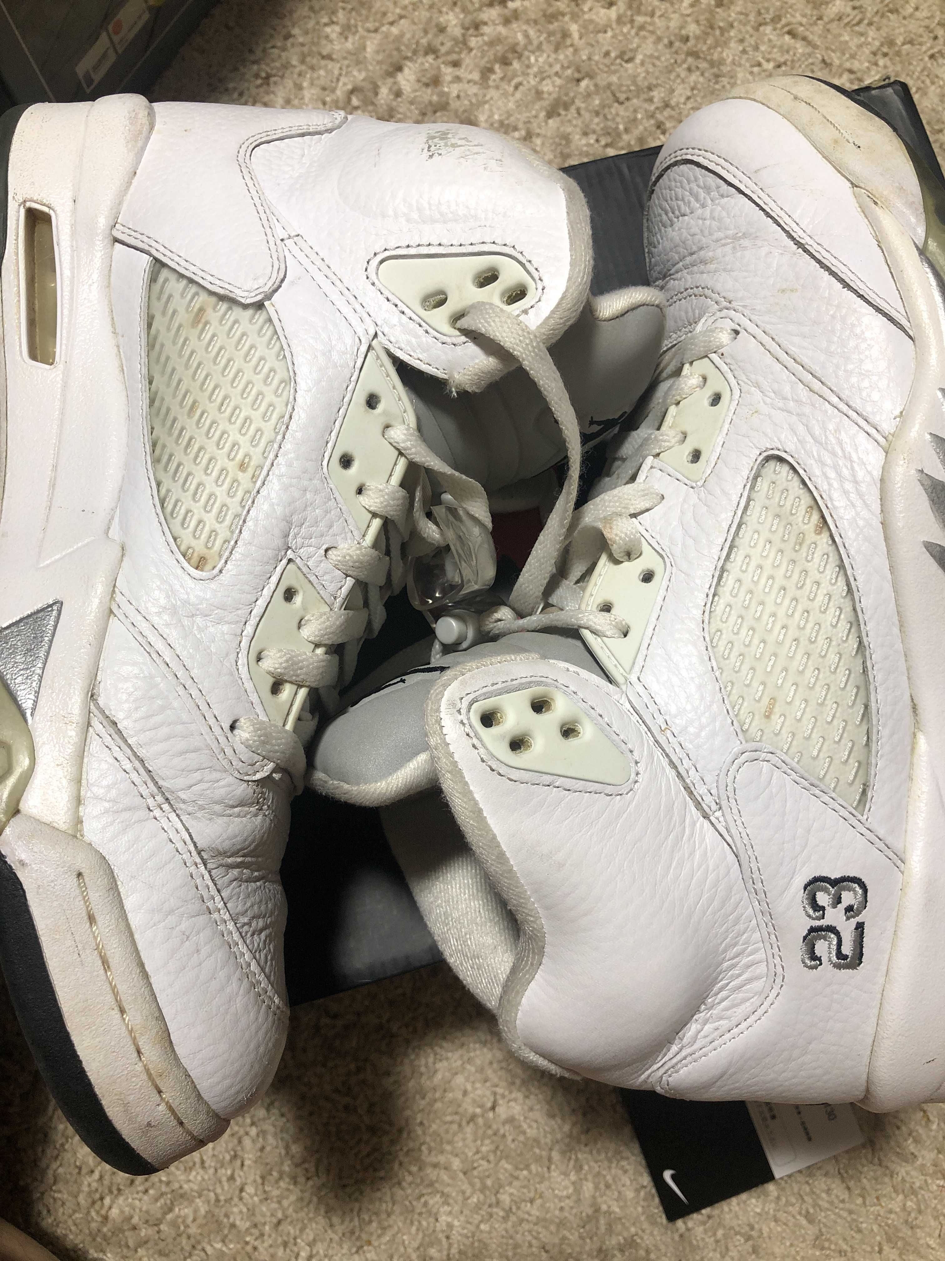 Nike Air Jordan 5 Retro "Metallic White" (2015)