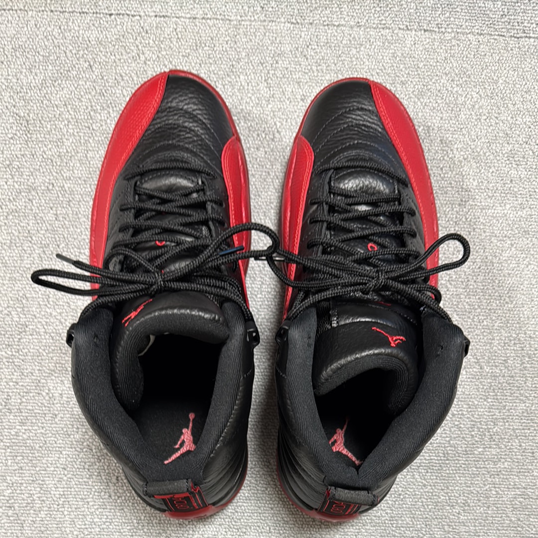 Nike Air Jordan 12 Retro "Flu Game/Black and Varsity Red" (2025)