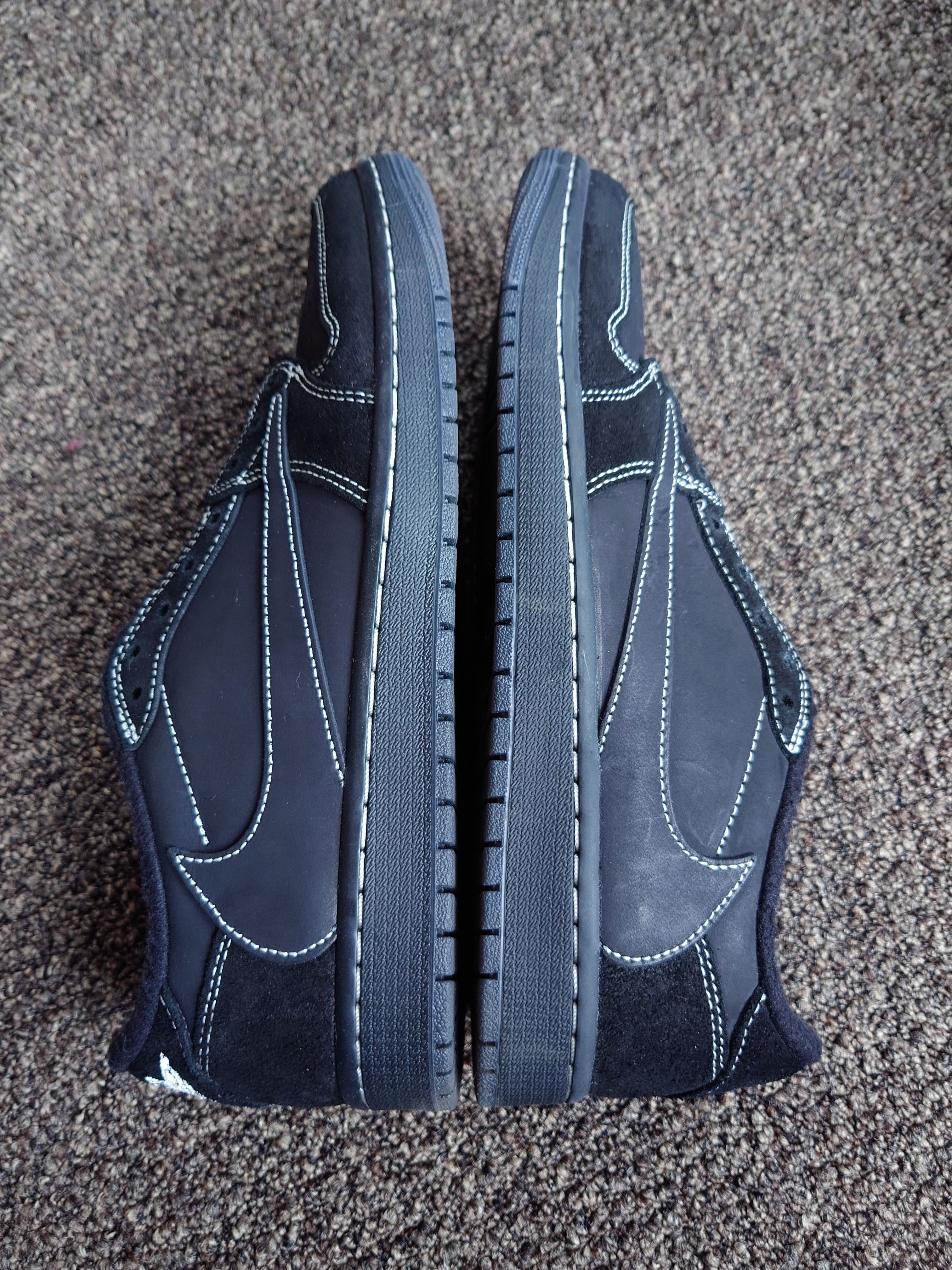 Travis Scott × Nike Air Jordan 1 Low OG SP "Black Phantom"