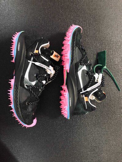 Off-White × Nike Women's Zoom Terra Kiger 5 "Black"