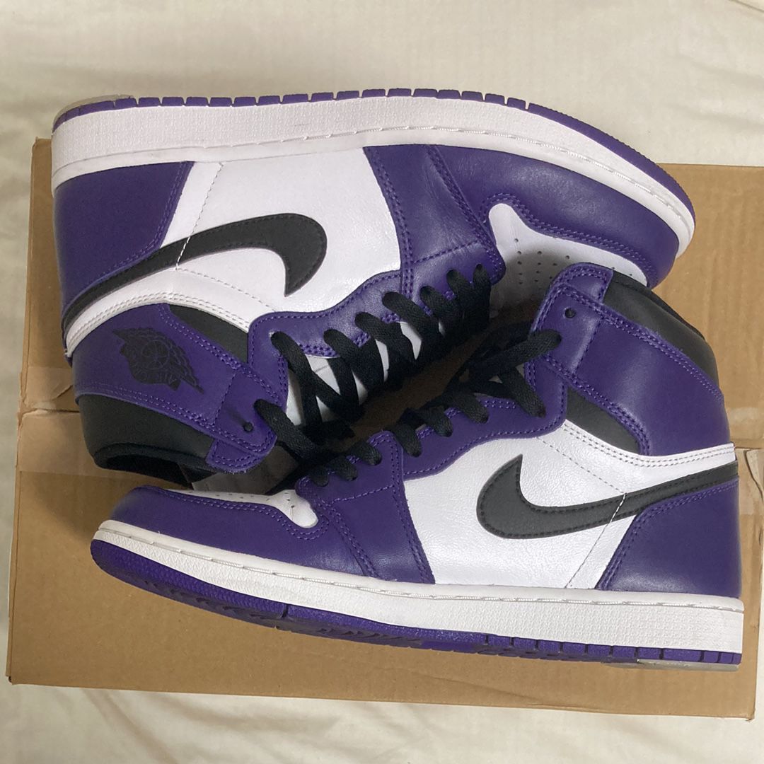 Nike Air Jordan 1 Retro High OG "Court Purple White/Black" (2020)