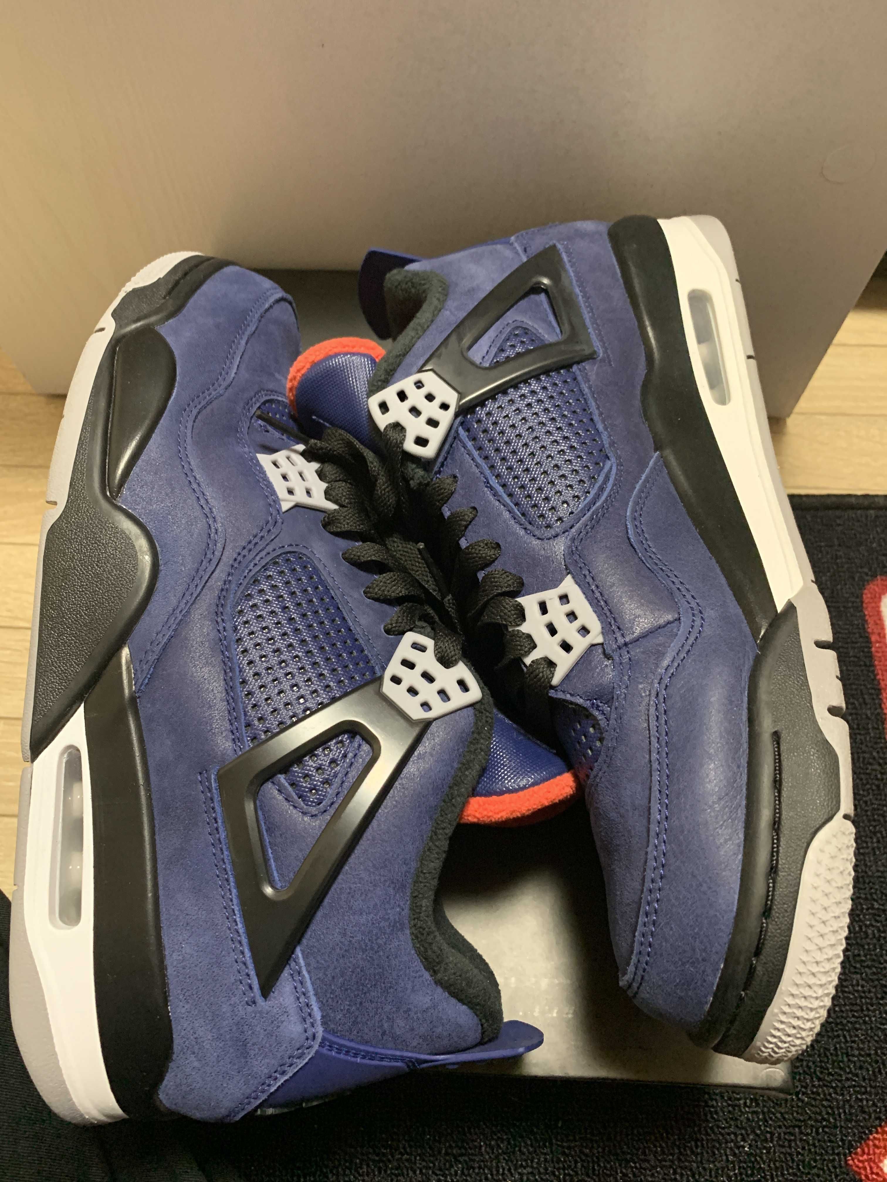 Nike Air Jordan 4 Retro WNTR "Loyal Blue/White/Black"