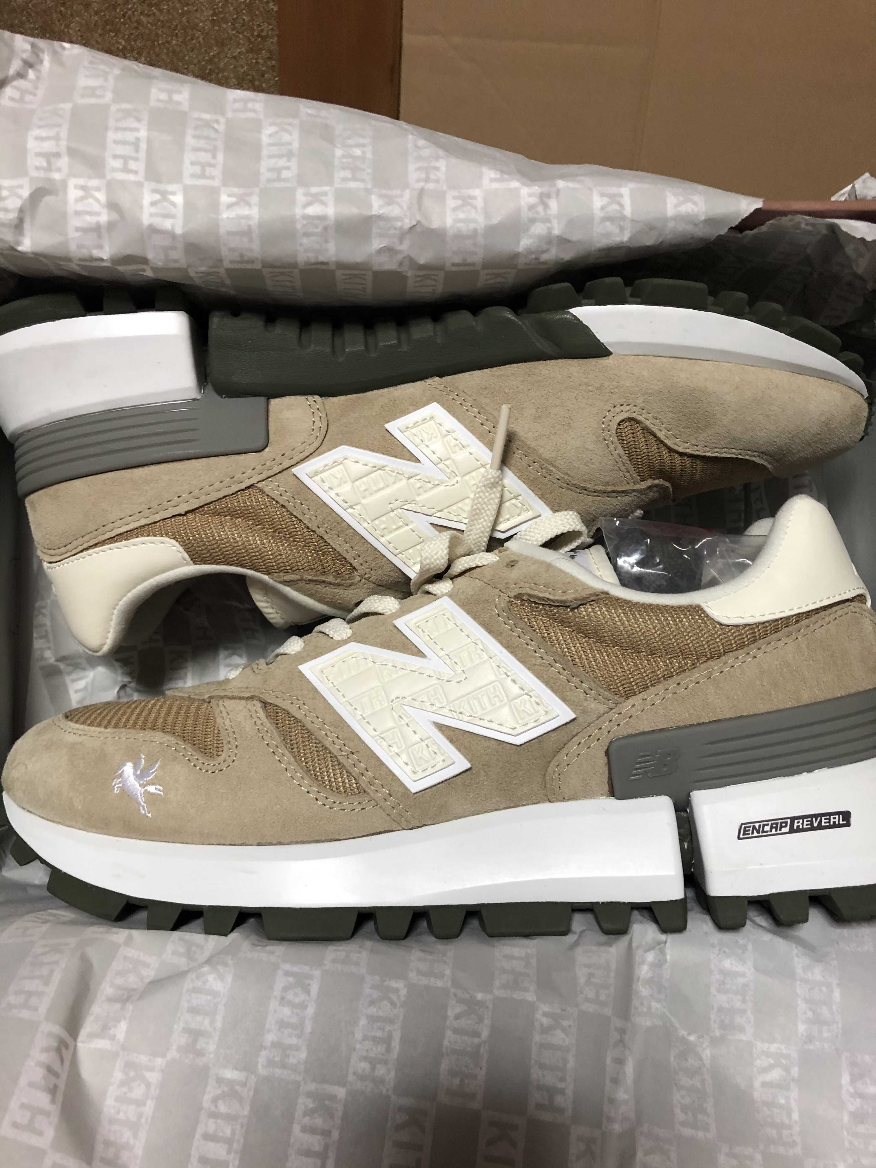KITH × New Balance RC1300 10th Anniversary "White Pepper"