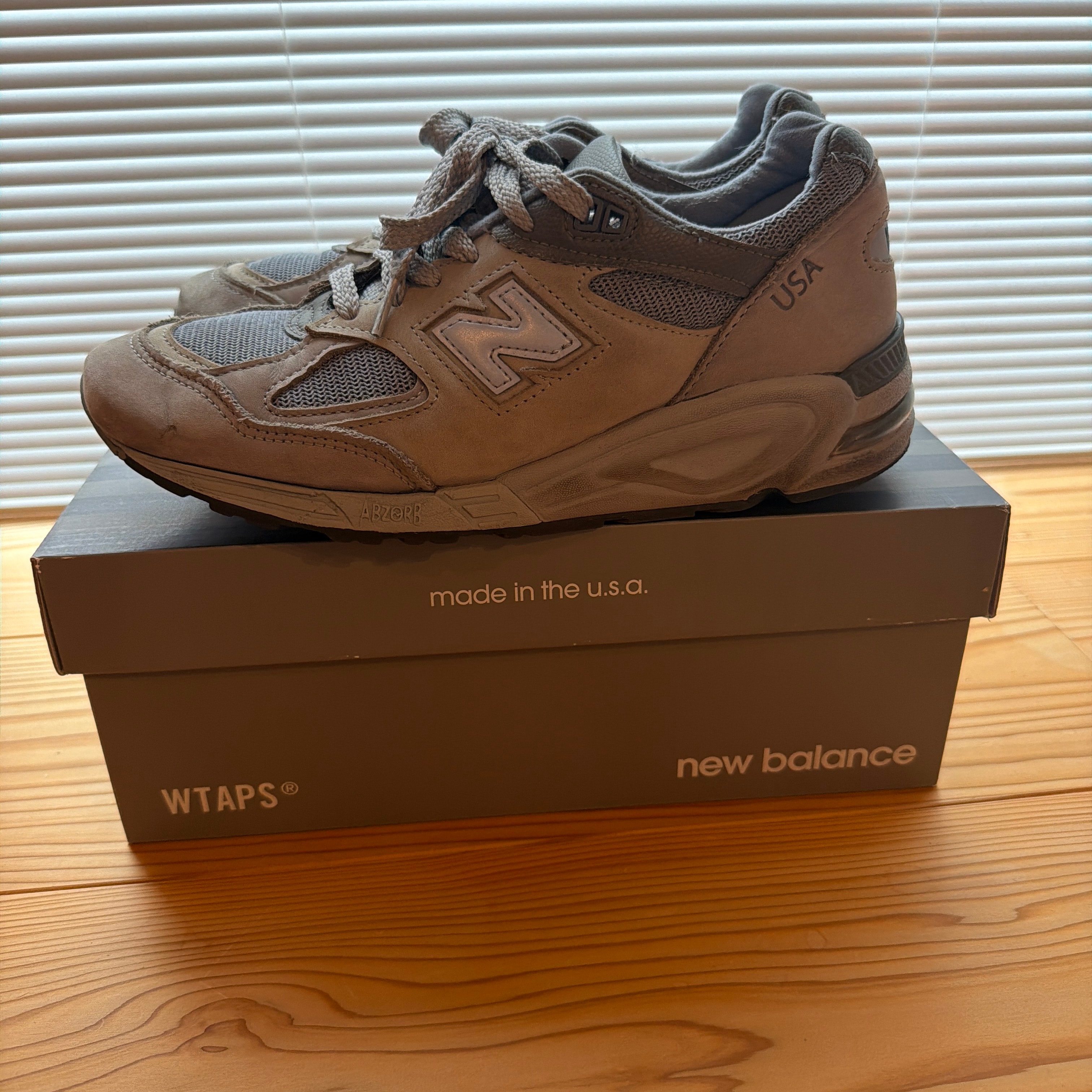 Wtaps × New Balance 990V2 "Gray"