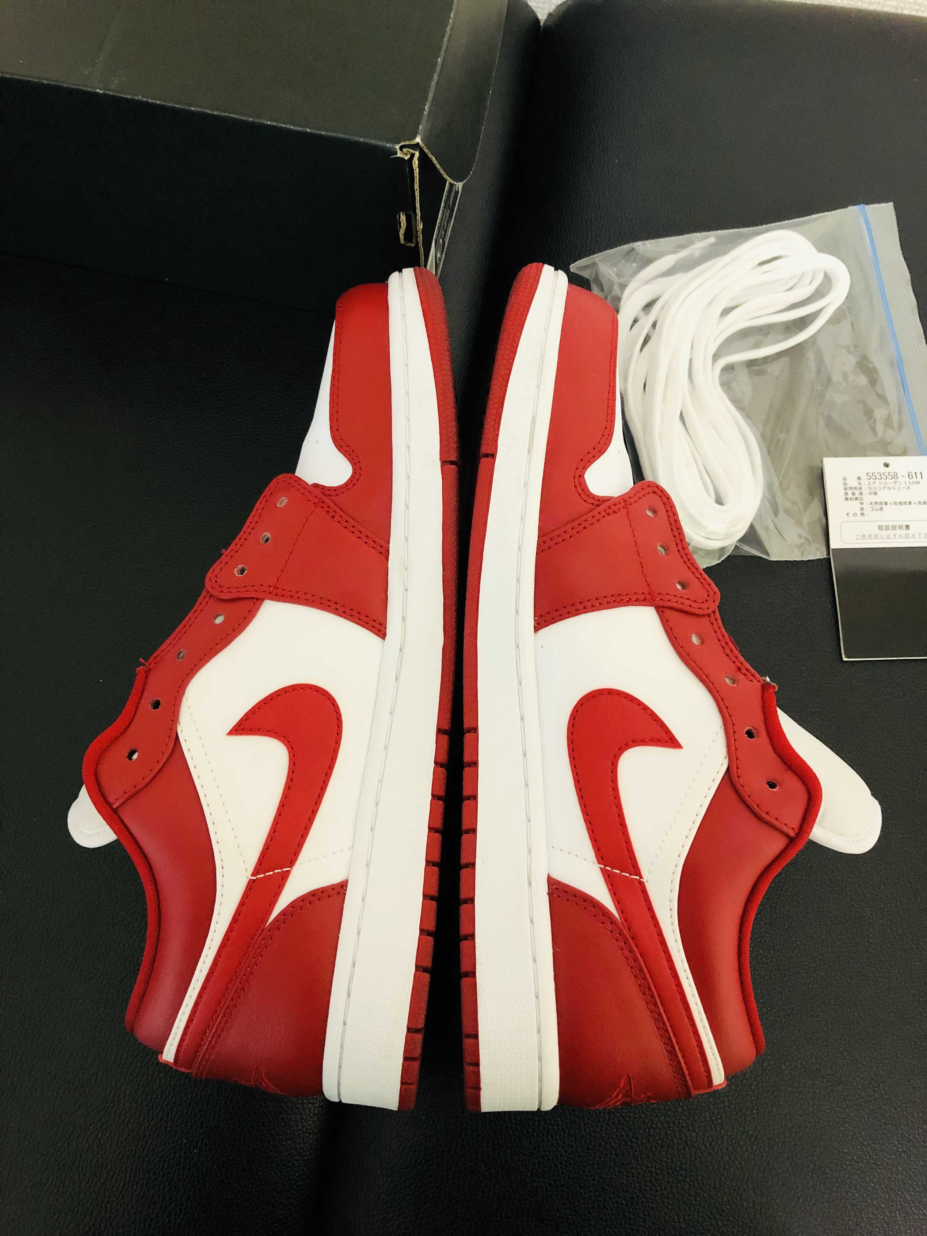 Nike Air Jordan 1 Low "Gym Red/White"