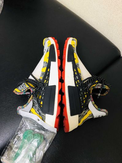 Pharrell Williams × adidas NMD Hu SOLAR PACK "RED"