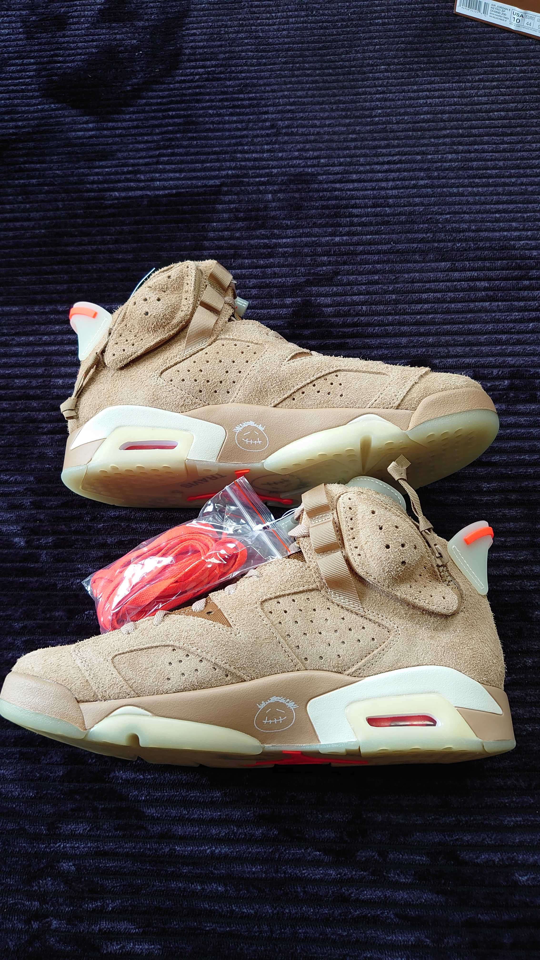 Travis Scott × Nike Air Jordan 6 "British Khaki"