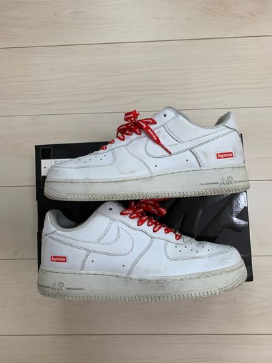 Supreme × Nike Air Force 1 Low "White"