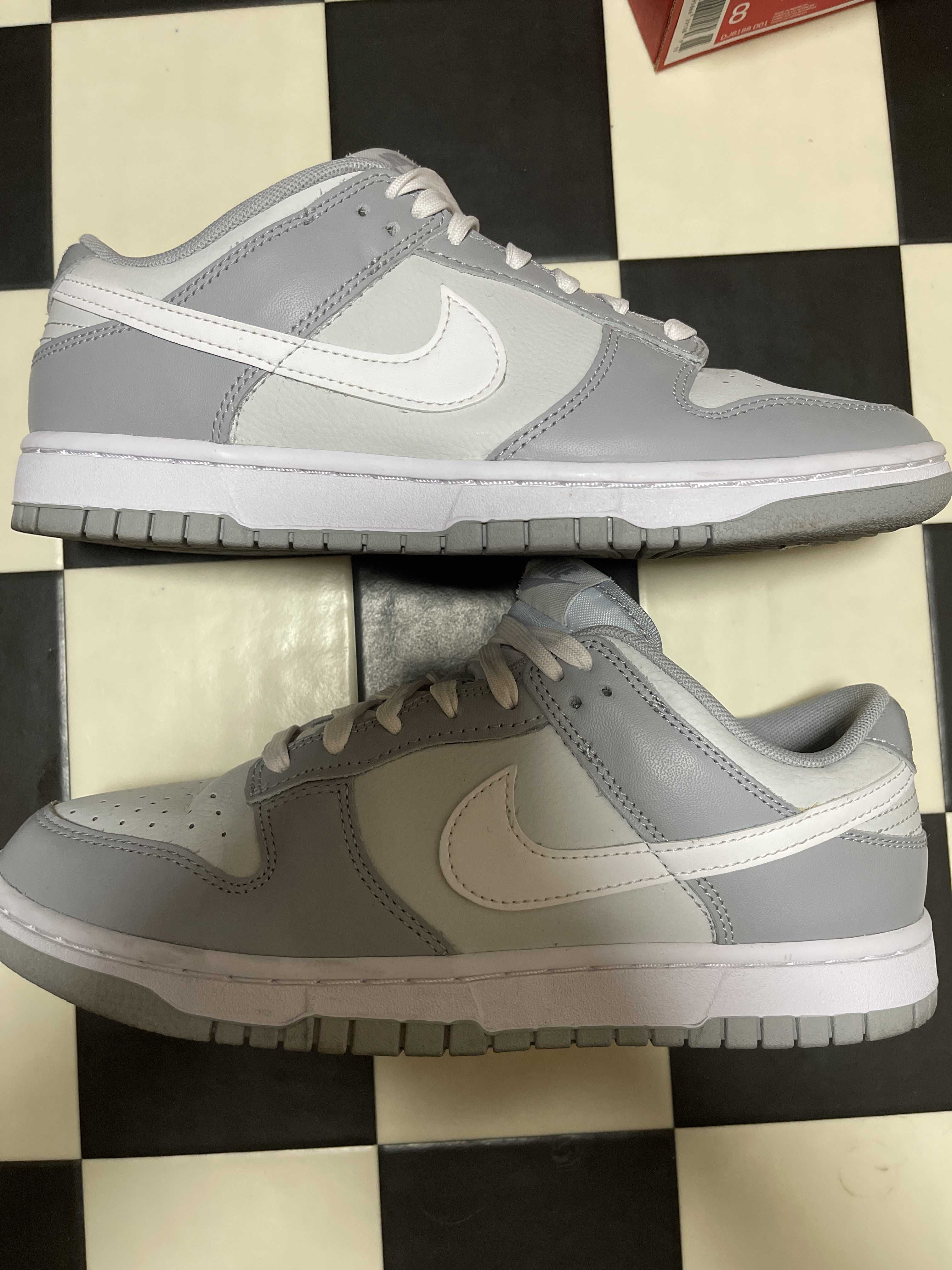 Nike Dunk Low "Pure Platinum/White/Wolf Gray"