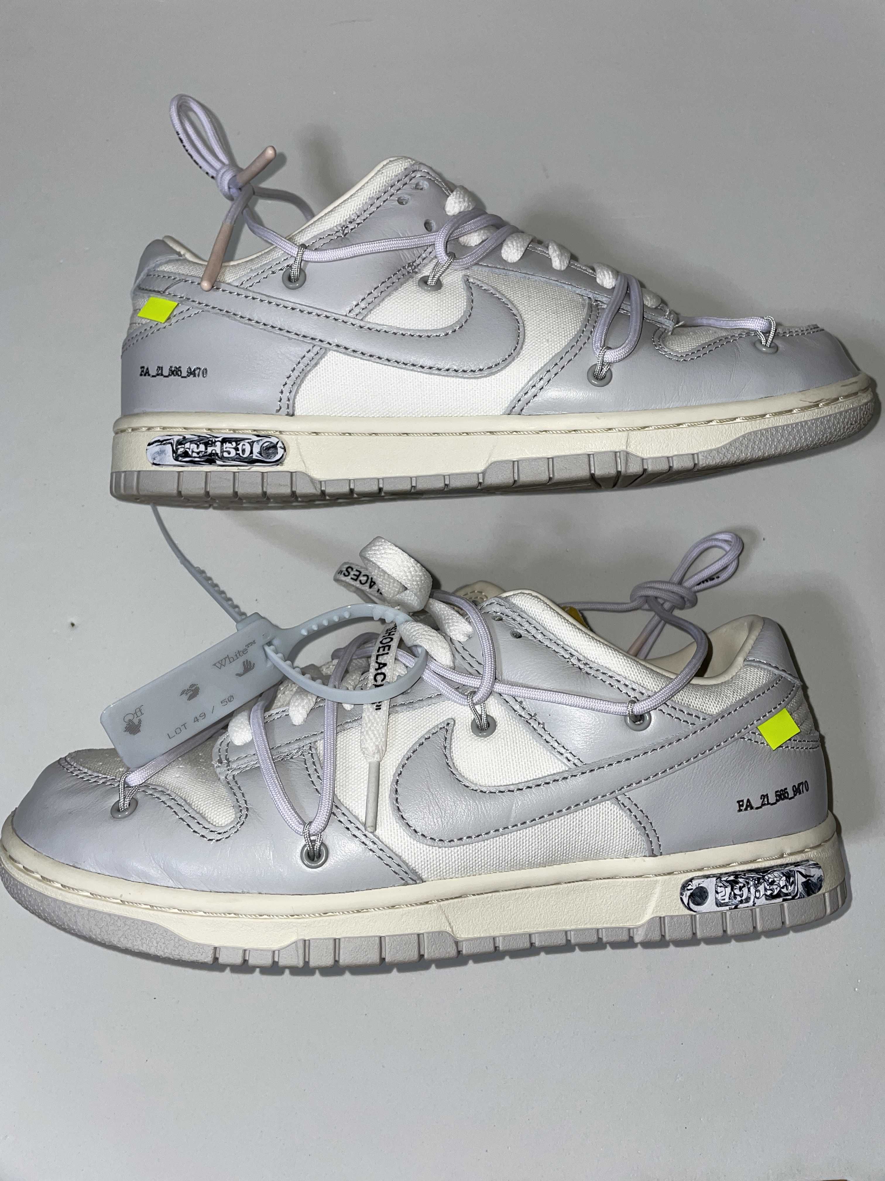 Off-White × Nike Dunk Low 1 of 50 "Lot.49"
