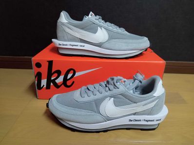 Fragment × sacai × Nike LD Waffle "Light Smoke Grey"