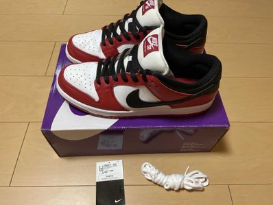 Nike SB Dunk Low Pro "J-Pack Chicago/Varsity Red and White"