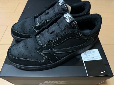 Travis Scott × Nike Air Jordan 1 Low OG SP "Black Phantom"