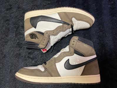 Travis Scott × Nike Air Jordan 1 Retro High OG TS SP "Sail/Dark Mocha"