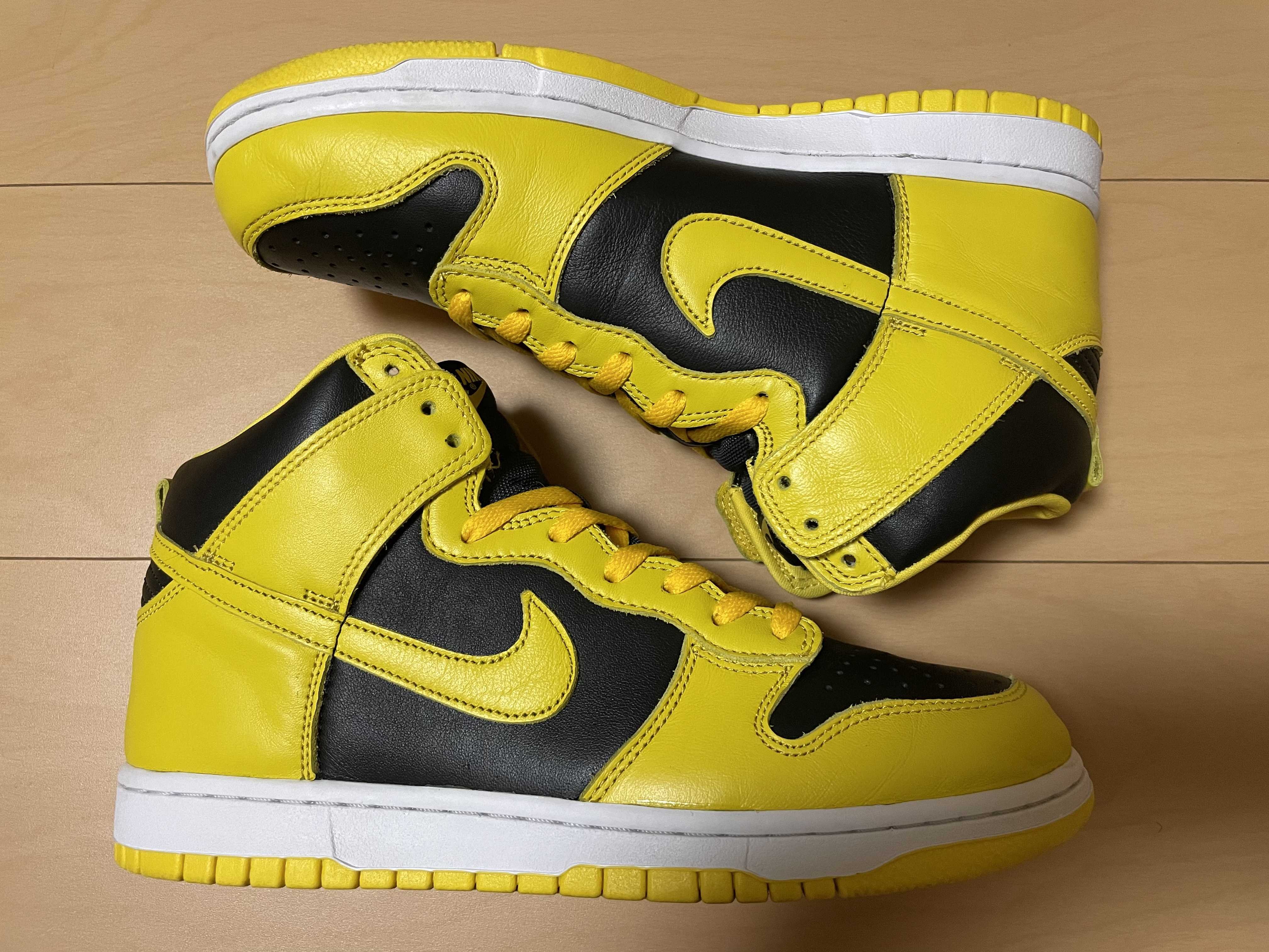 Nike Dunk High "Black/Varsity Maize"