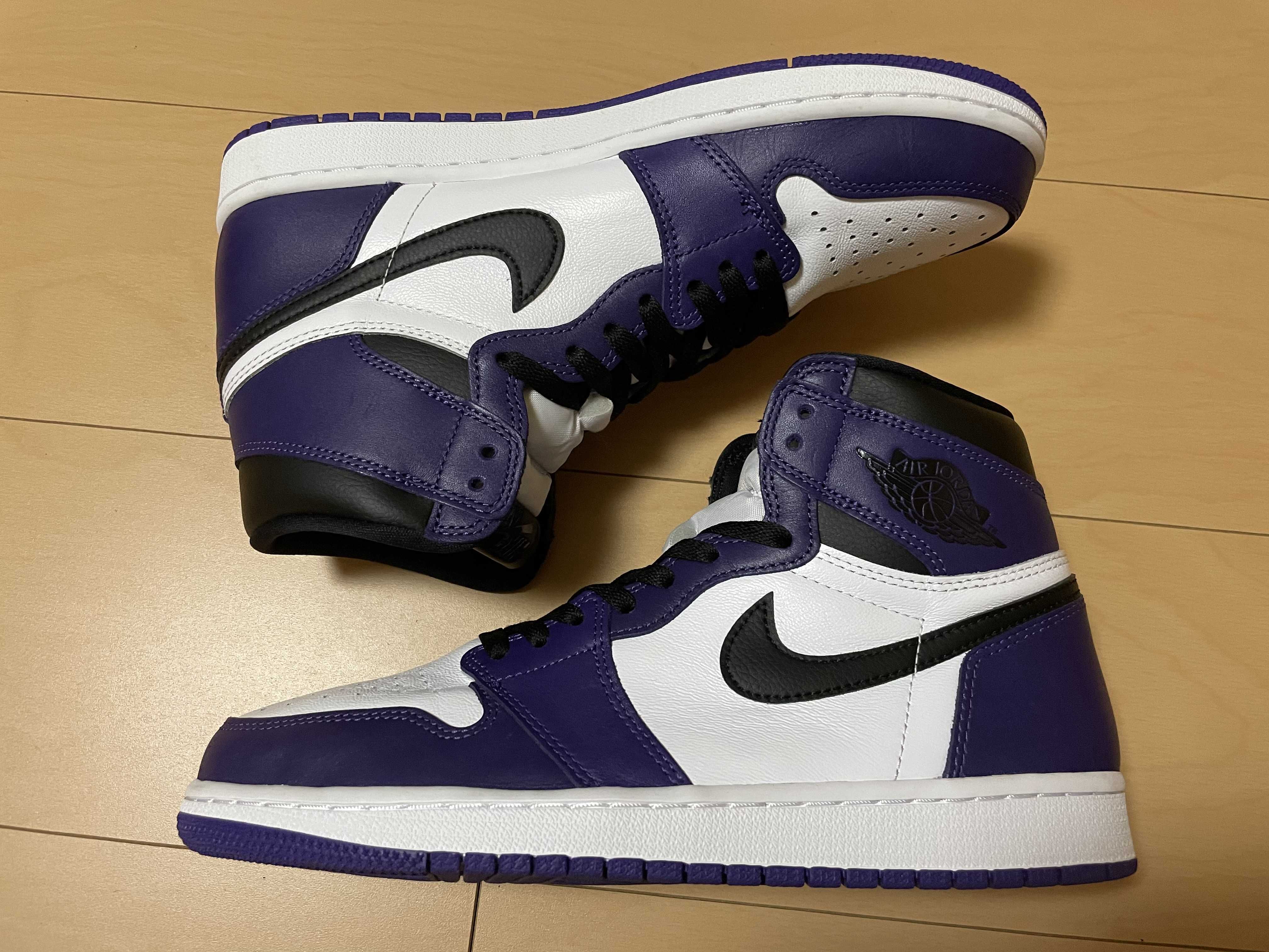 Nike Air Jordan 1 Retro High OG "Court Purple White/Black" (2020)   