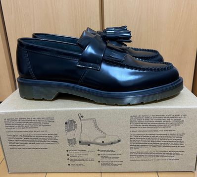 Dr.Martens Adrian Tassel Loafers "Black"