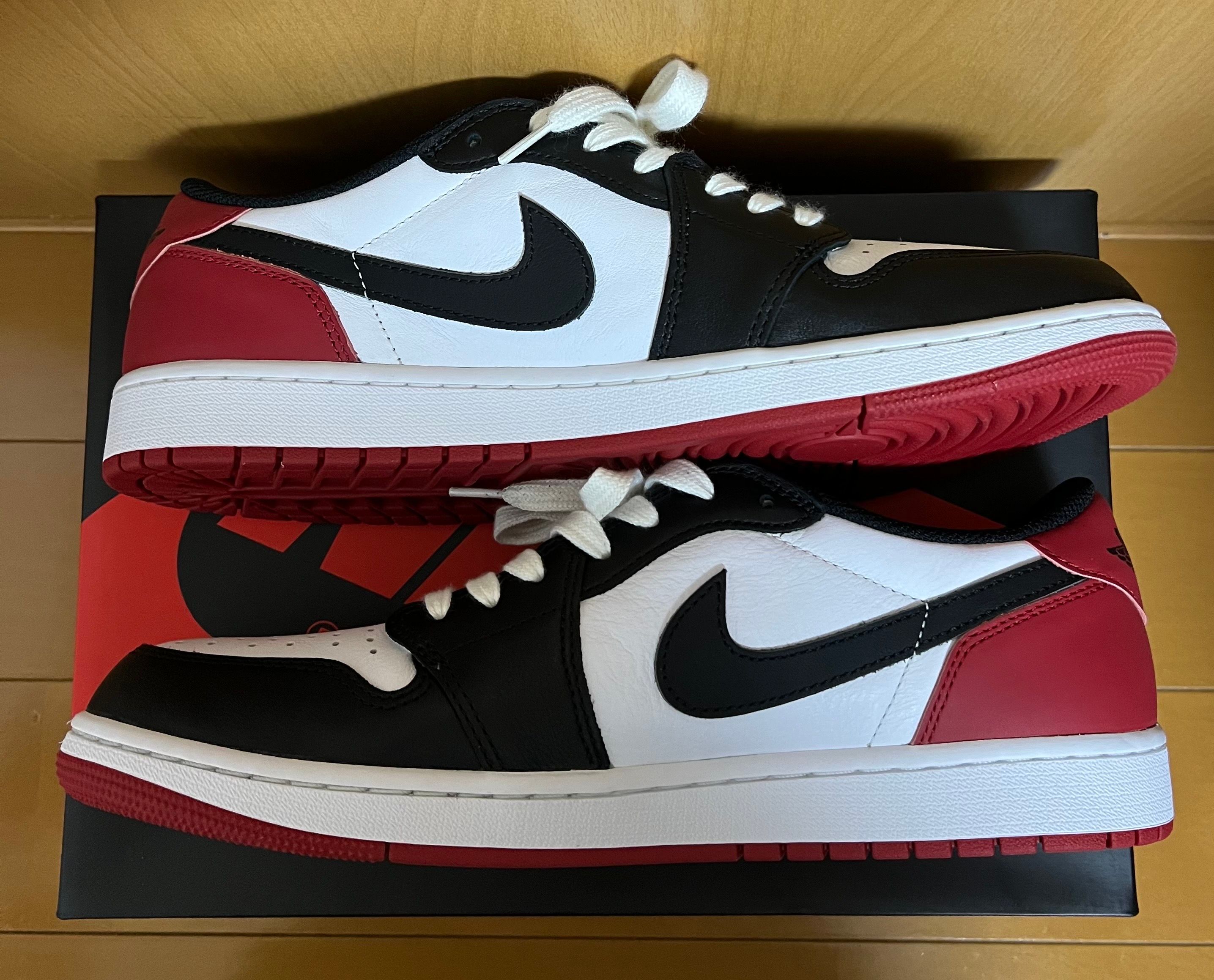 Nike Air Jordan 1 Retro Low OG "Black Toe"
