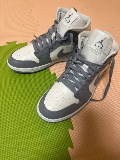 Nike Women's Air Jordan 1 Mid "Grey/Sail"