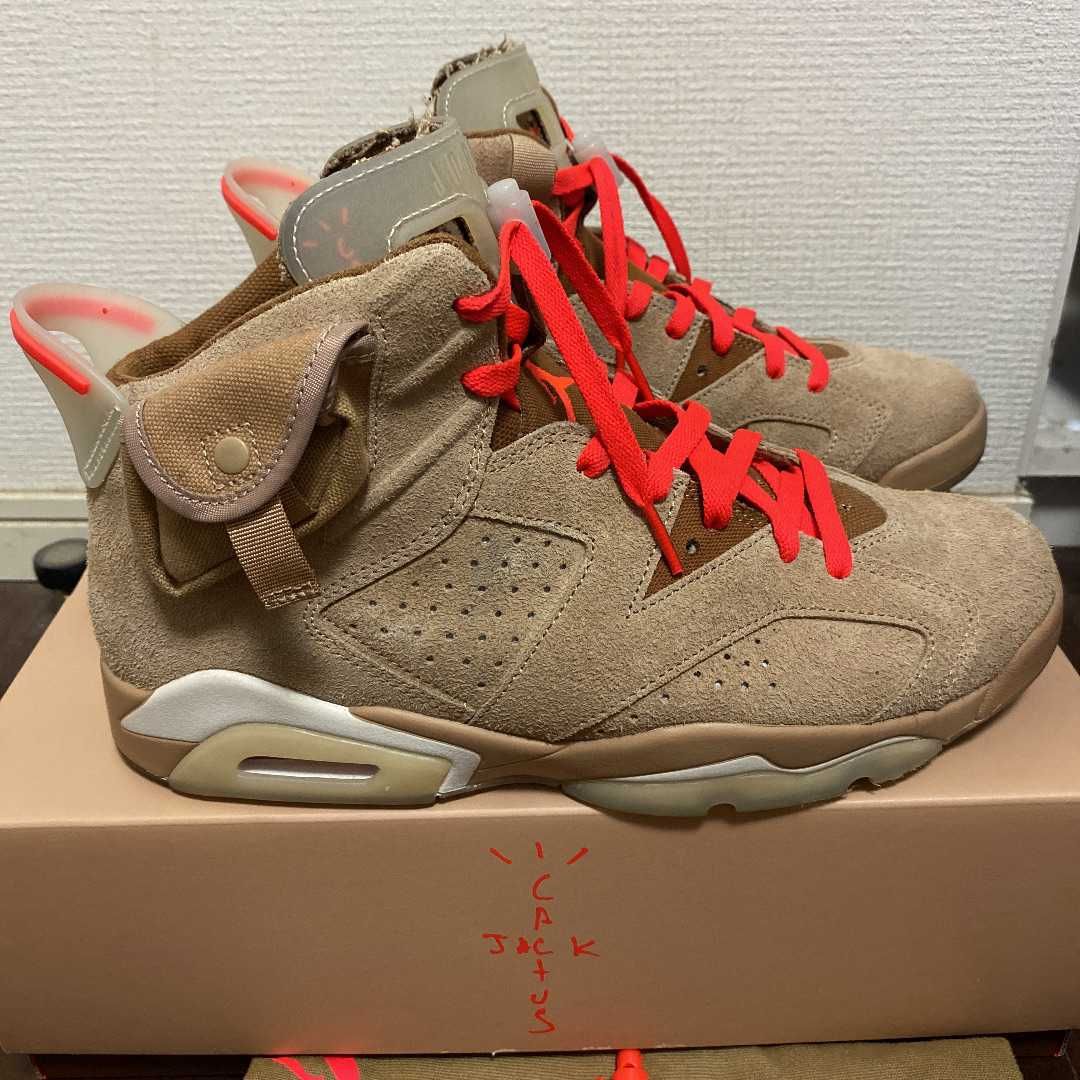 Travis Scott × Nike Air Jordan 6 "British Khaki"