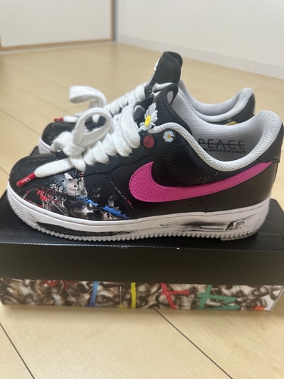 PEACEMINUSONE × Nike Air Force 1 Low '07 Para-Noise 3.0 "Black and Multi-Color" / G-DRAGON