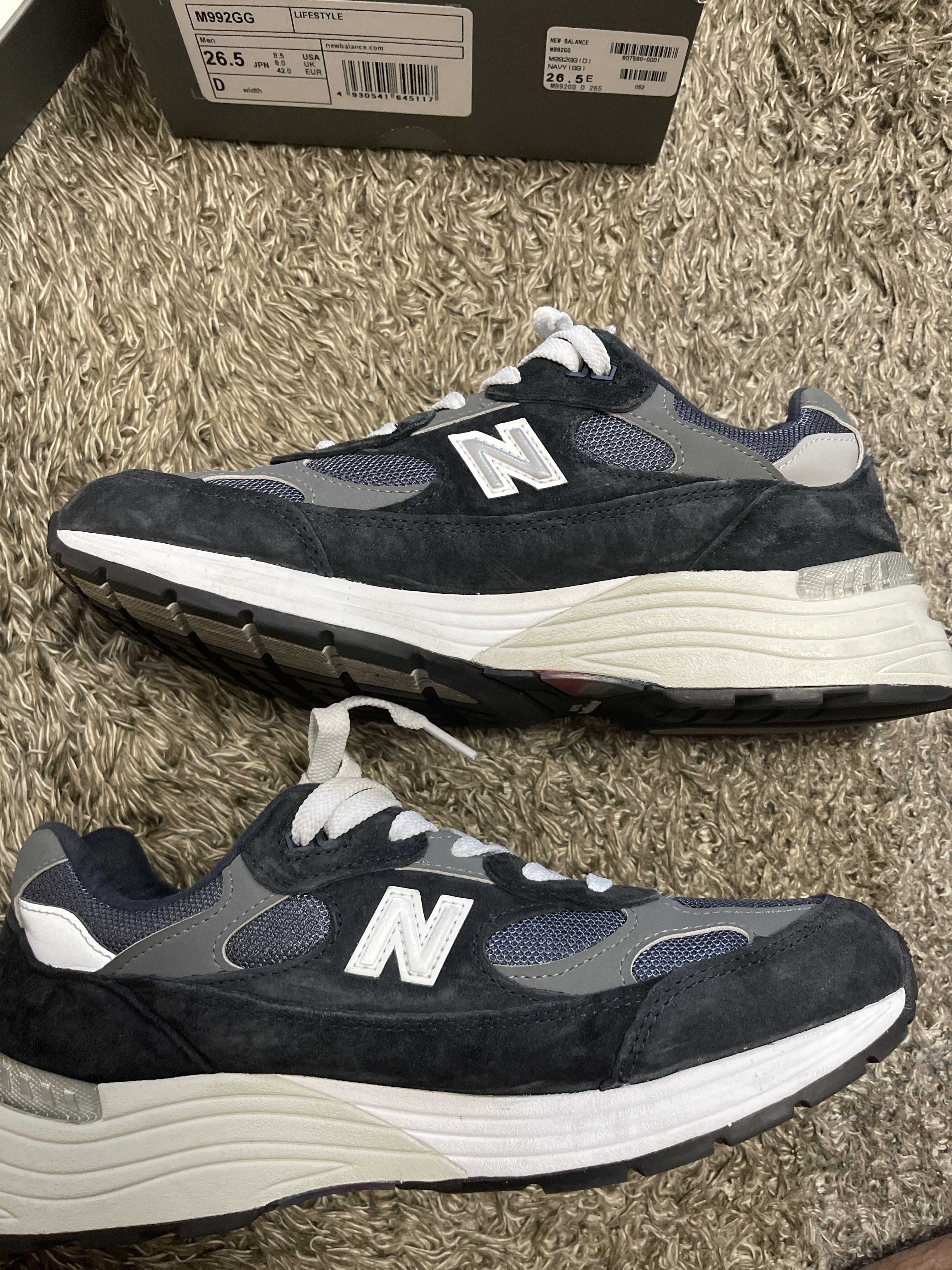 New Balance 992 "Navy" (2021)