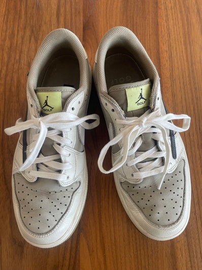 Travis Scott × Nike Air Jordan 1 Low Golf NRG "Neutral Olive"