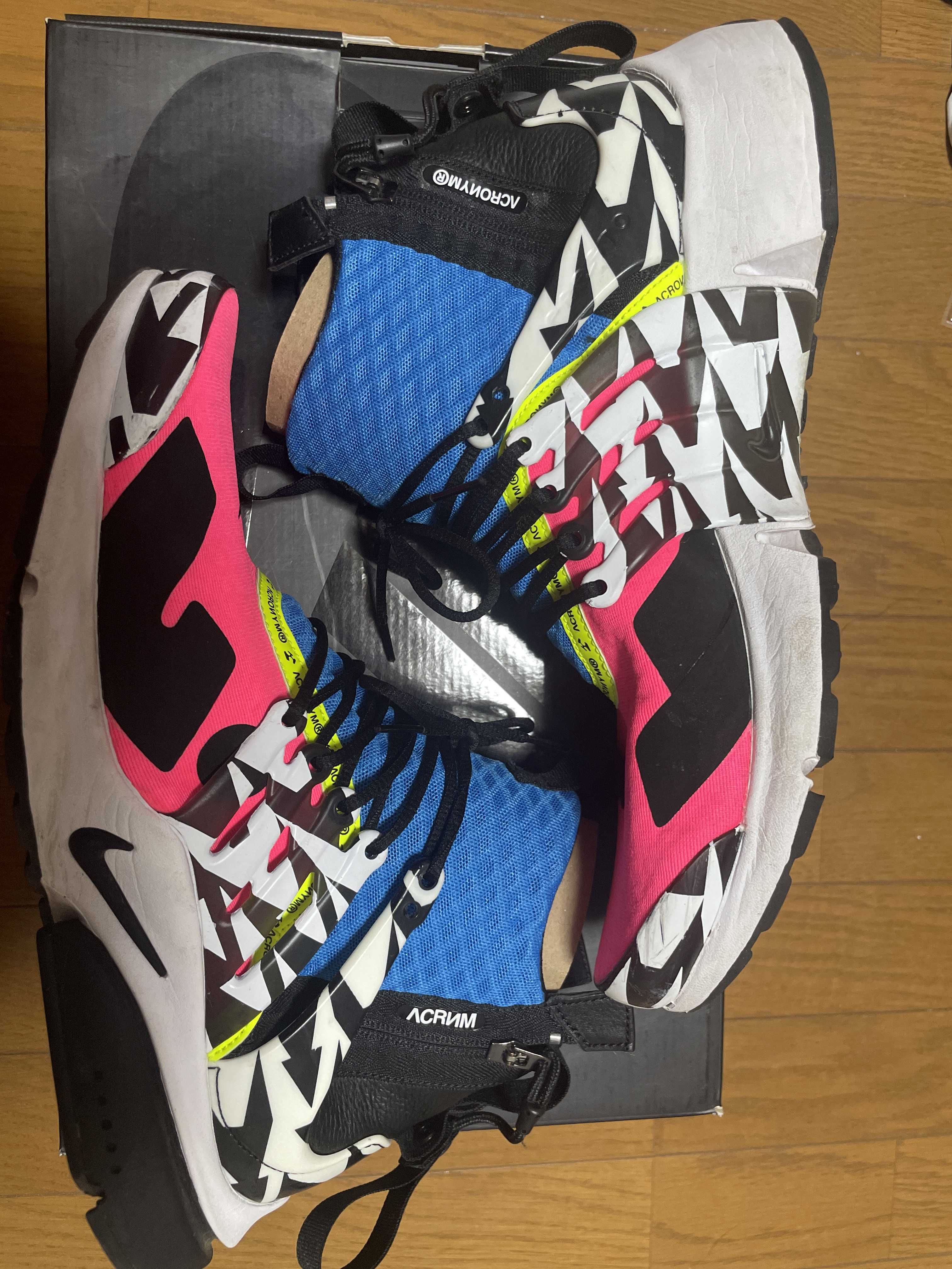 ACRONYM × Nike Air Presto Mid "Hyper Pink"