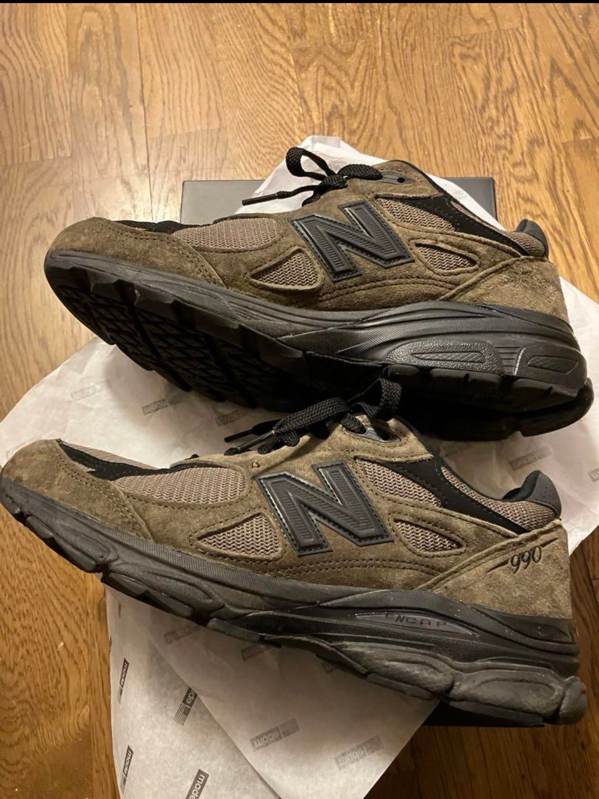 JJJJound × New Balance 990V3 "Slate Black"