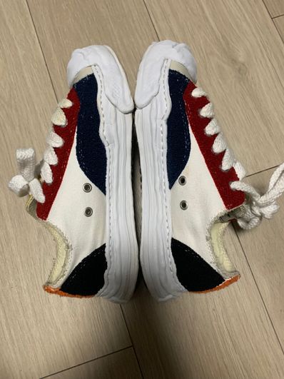 Maison MIHARA YASUHIRO HANK OG Sole Chenille Emb Low-top Sneaker "Multi" (A08FW720)