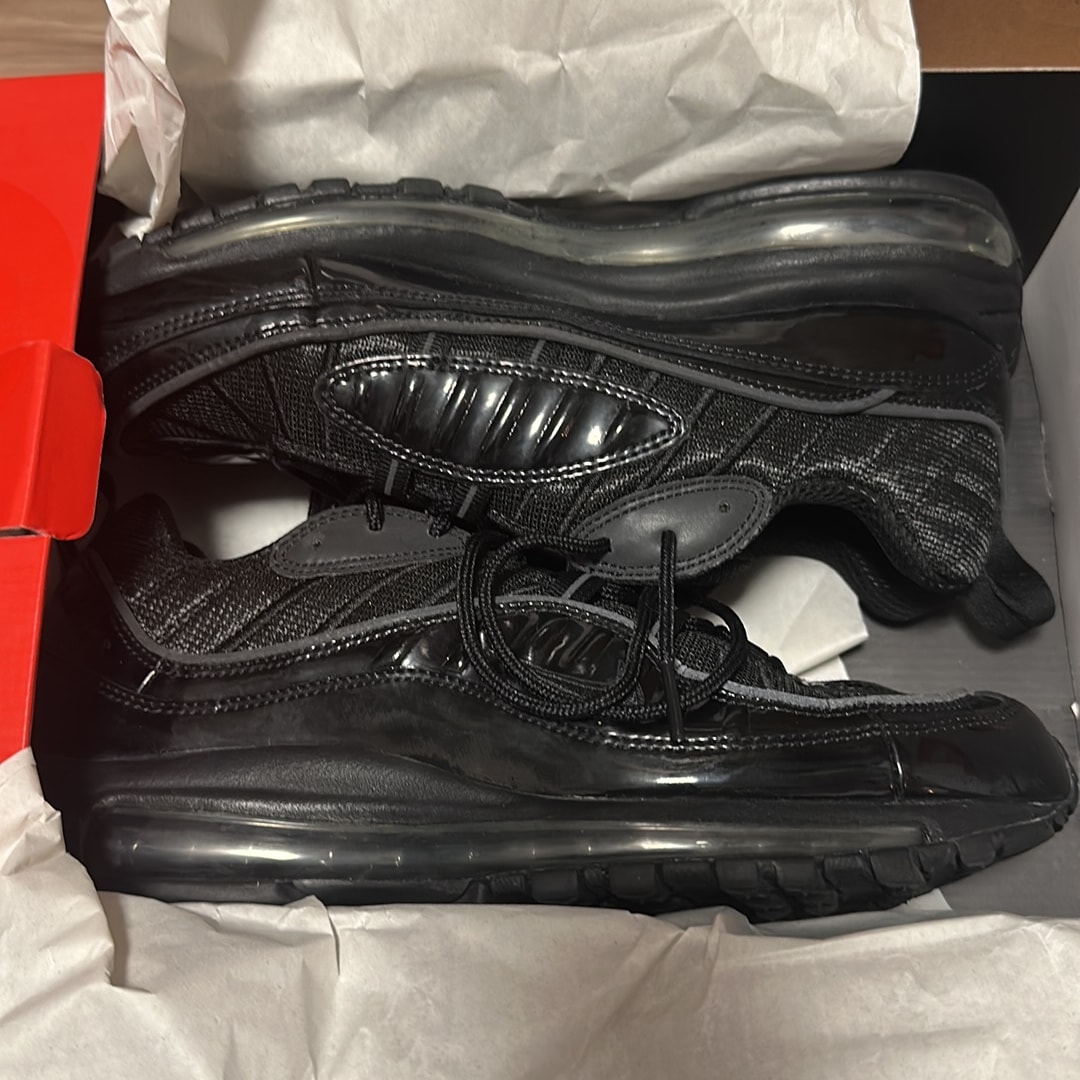 Supreme × Nike Air Max 98 "Black"