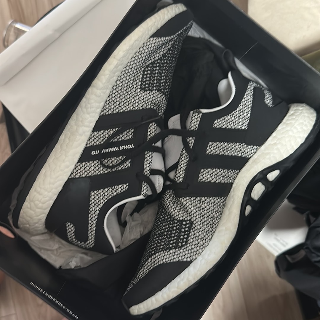 adidas Y-3 Pureboost "Footwear White/Core Black/Core Black"