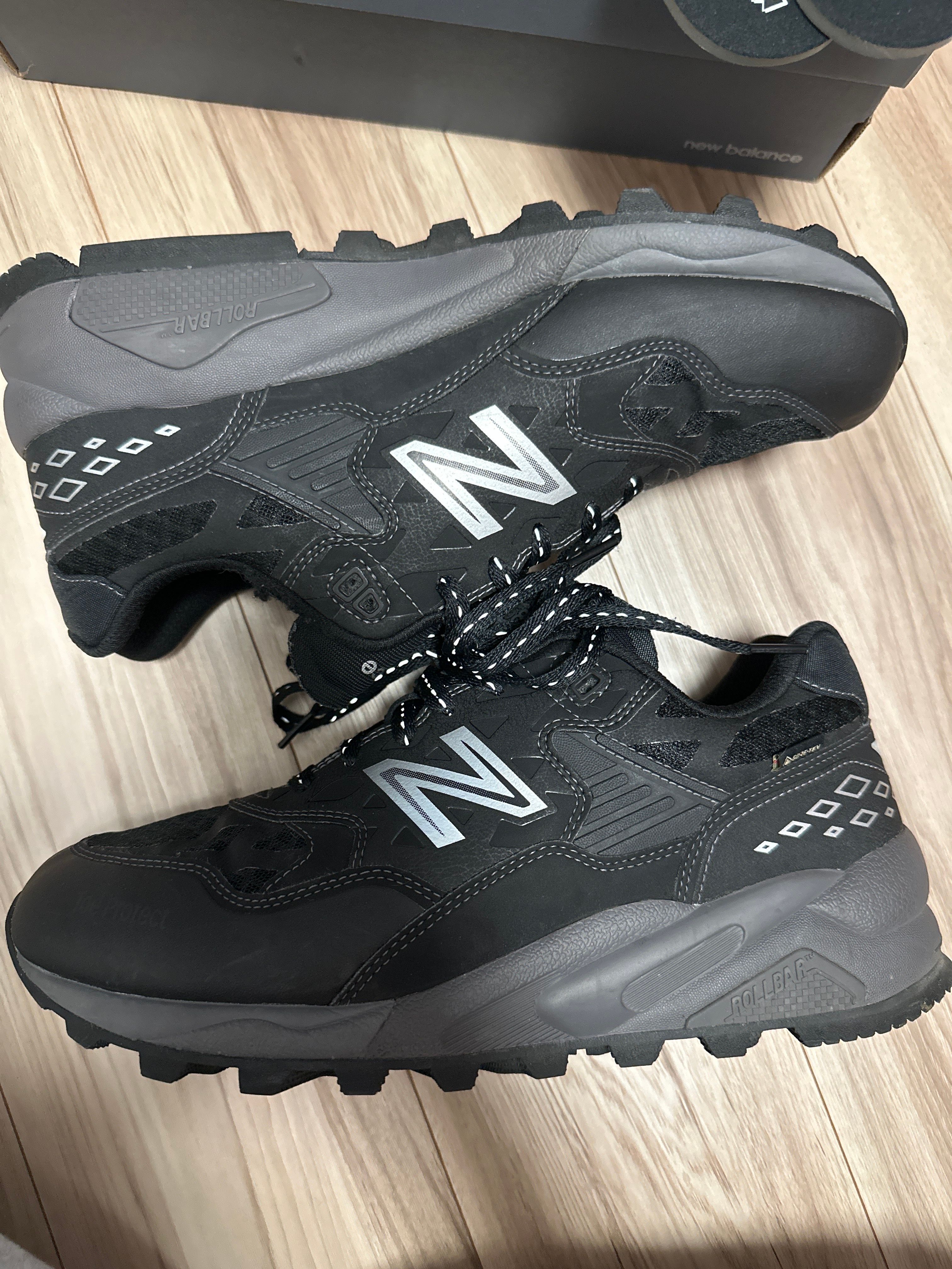 MASTERPIECE SOUND × Hombre Nino × mita sneakers × New Balance 580 GORE-TEX "Black"