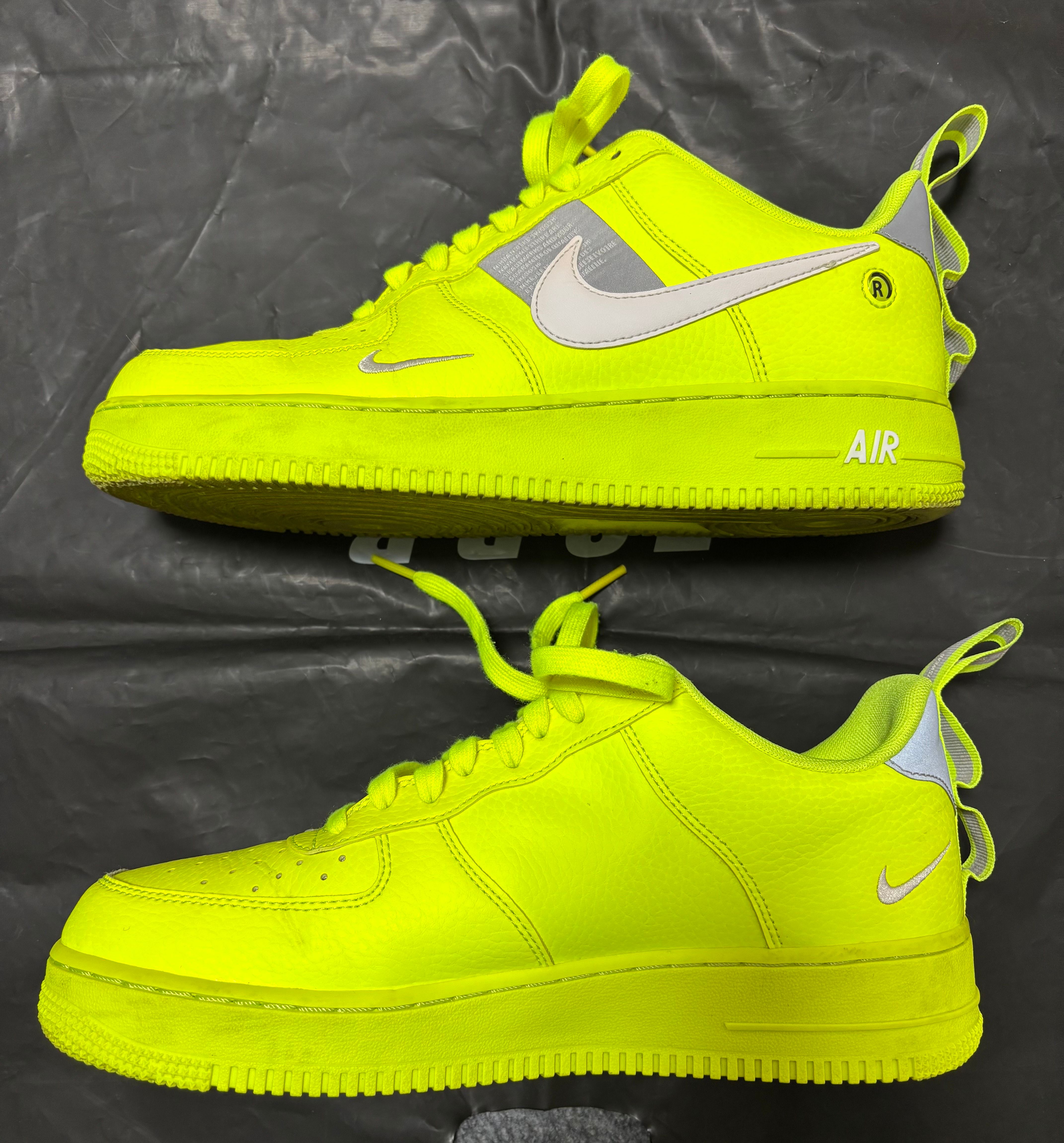 Nike Air Force 1 Low Utility "Volt/White/Black/Wolf Grey"