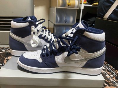 Nike Air Jordan 1 High OG CO.JP "White/Midnight Navy" (2020)(ブリーフケースなし)