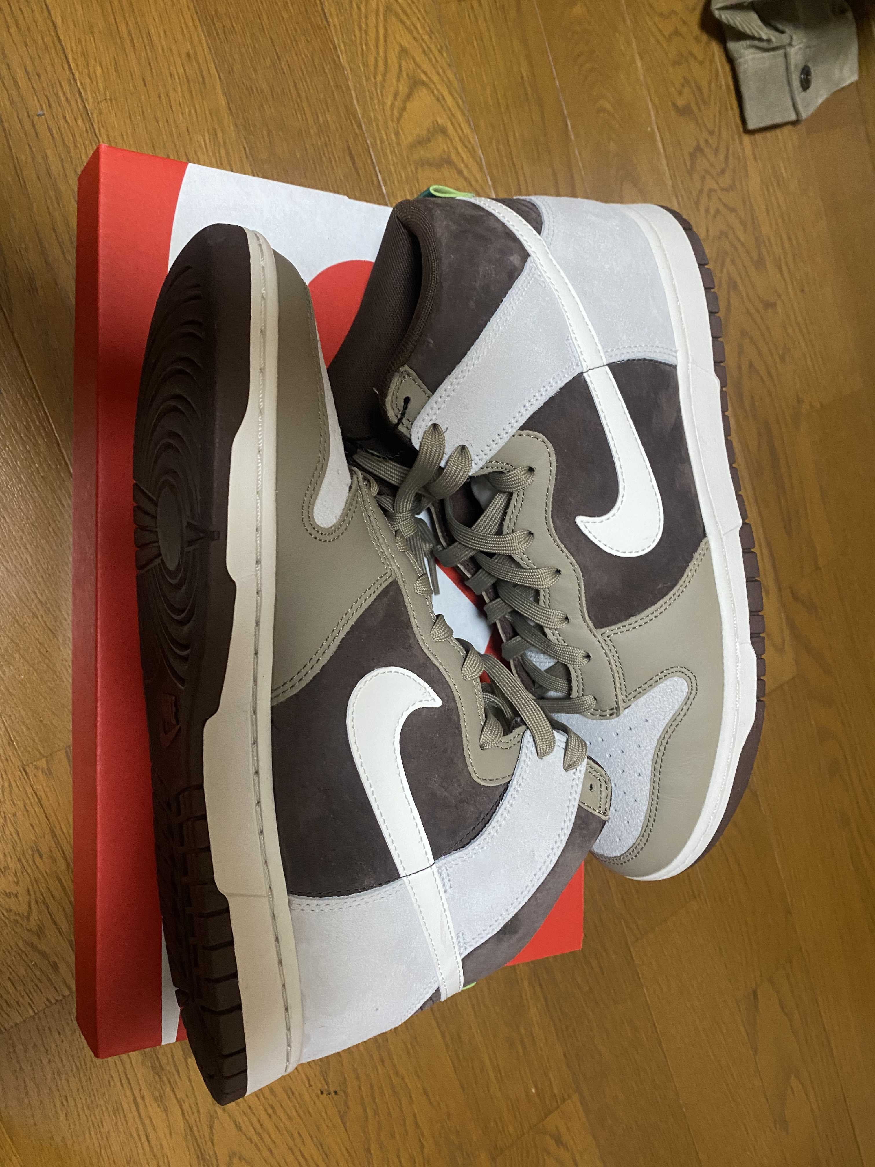 Nike Dunk High PRM "Light Chocolate"