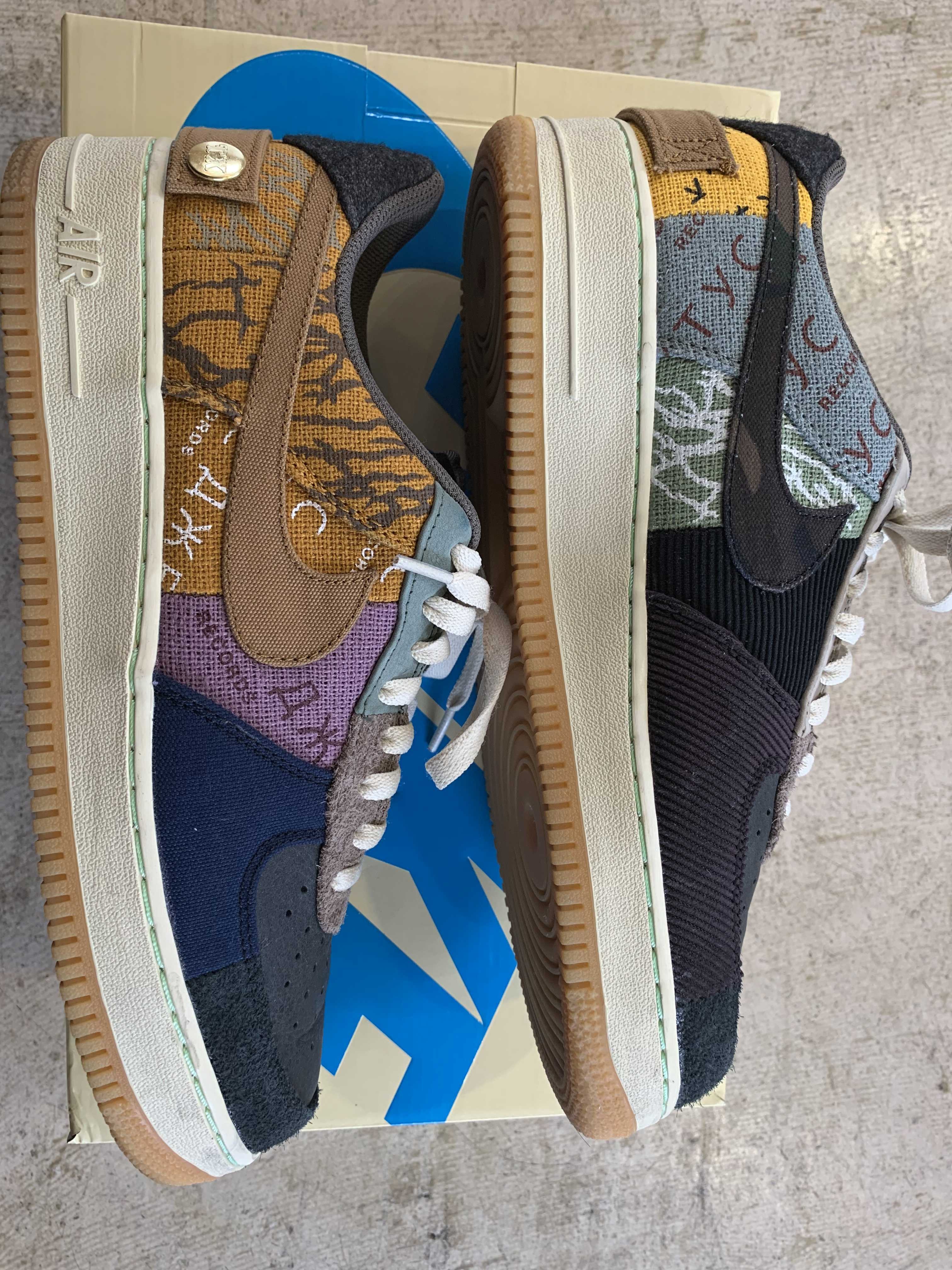 Travis Scott × Nike Air Force 1 Low Cactus Jack "Multi Color"