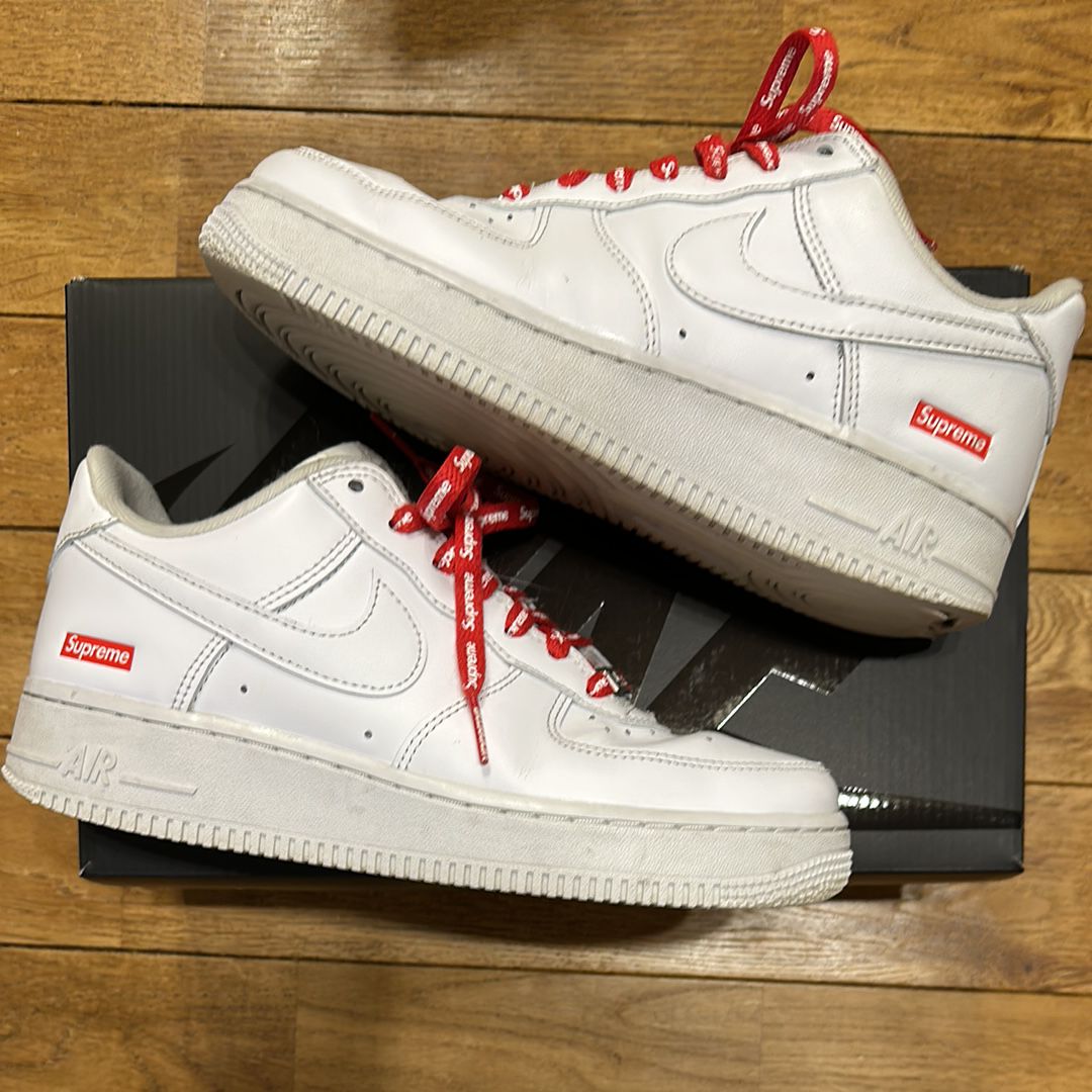 Supreme × Nike Air Force 1 Low "White"