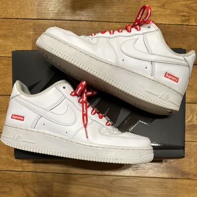 Supreme × Nike Air Force 1 Low "White"