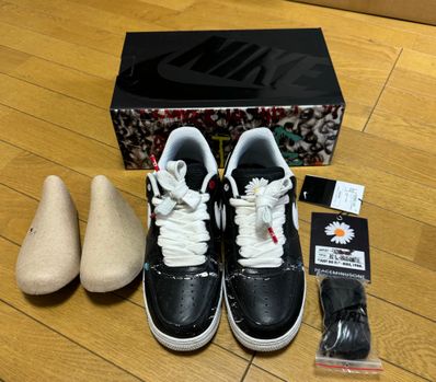 PEACEMINUSONE × Nike Air Force 1 Low Para Noise "Black" / G-DRAGON