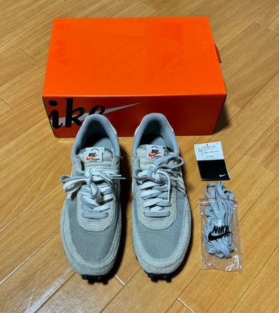 Fragment × sacai × Nike LD Waffle "Light Smoke Grey"