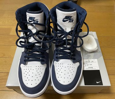 Nike Air Jordan 1 High OG CO.JP "White/Midnight Navy" (2020)(ブリーフケースなし)