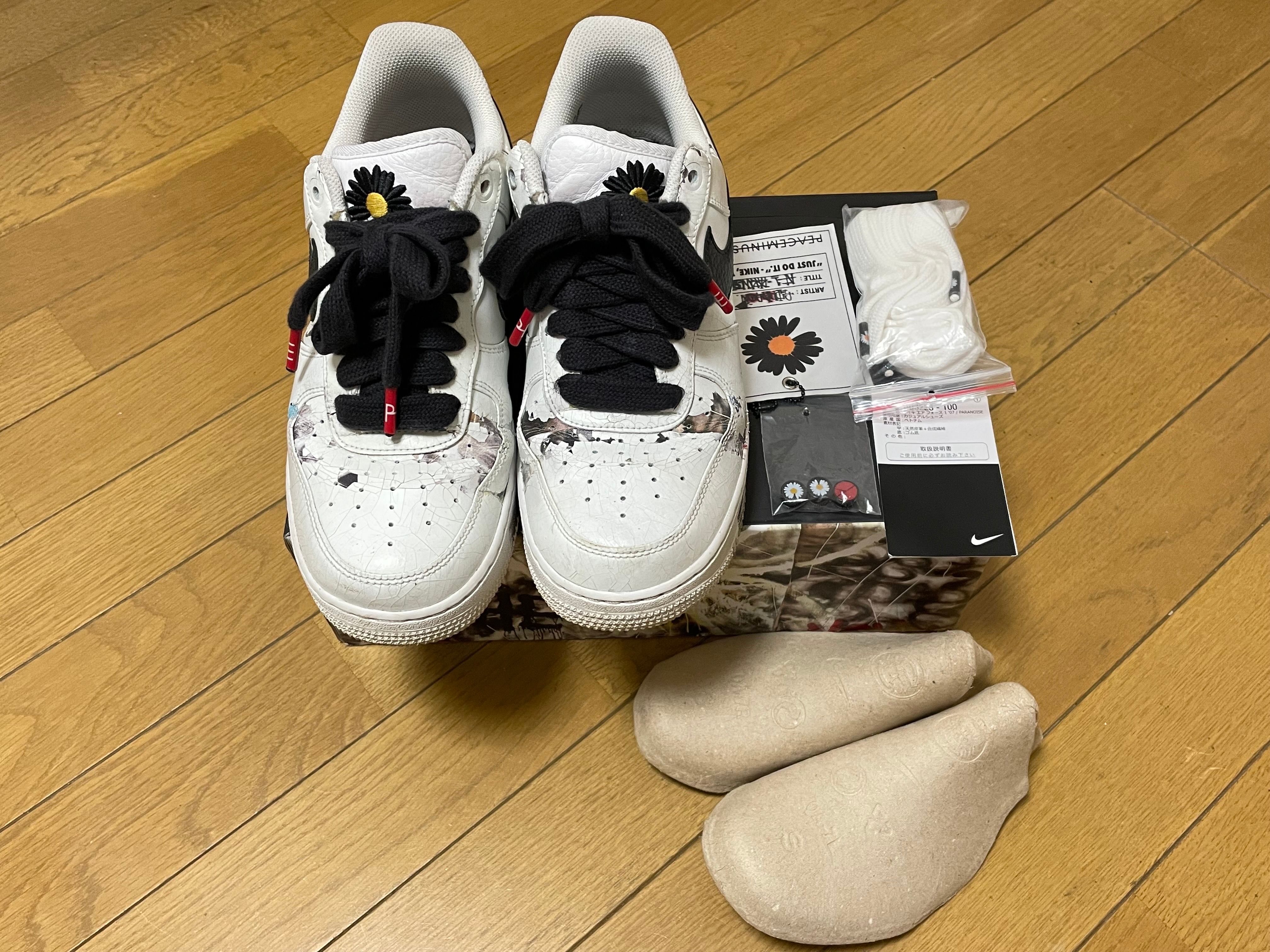 PEACEMINUSONE × Nike Air Force 1 Low "Para-noise/White/Black" / G-DRAGON