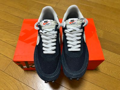Fragment × sacai × Nike LD Waffle "Blackended Blue"