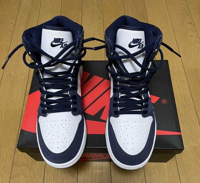 Nike GS Air Jordan 1 High OG CO.JP "Midnight Navy" (2020)(ブリーフケースなし)