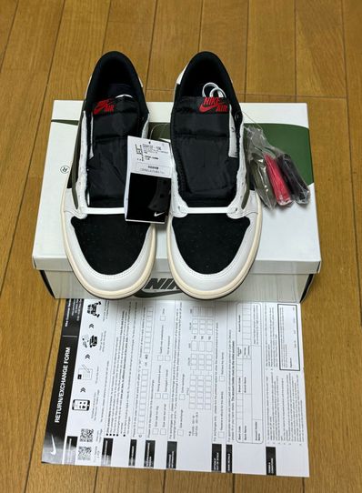 Travis Scott × Nike Women's Air Jordan 1 Low OG "Medium Olive"