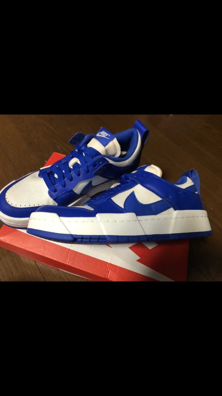 NIKE Women's DUNKED "WHITE/GAME ROYAL"