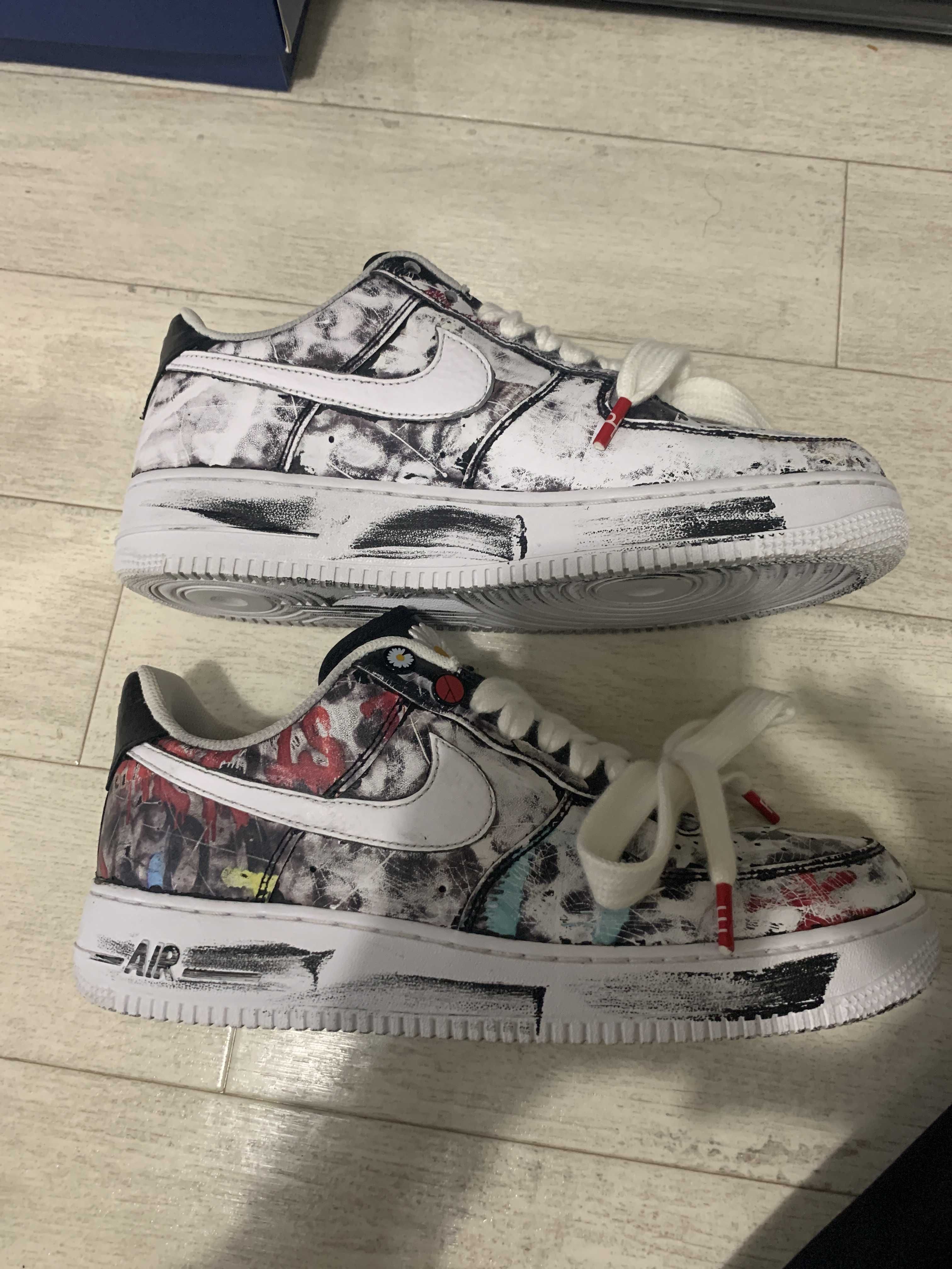 PEACEMINUSONE × Nike Air Force 1 Low Para Noise "Black" / G-DRAGON